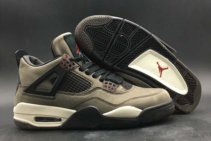 air jordan 4 retro brown camouflage aj4-882335