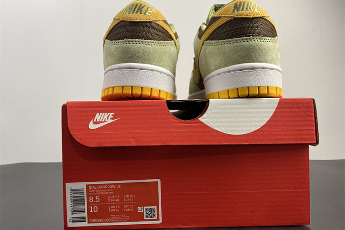 nike dunk low dusty olive - dh5360-300