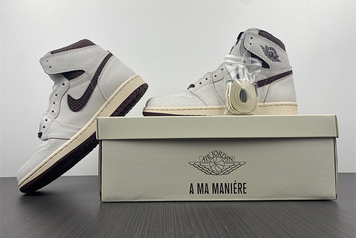 ma maniere x air jordan 1 high og      do7097-100