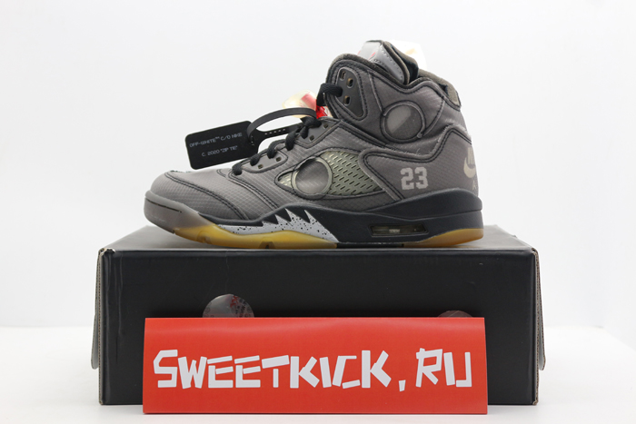 air jordan 5 xoff white ct8480-001